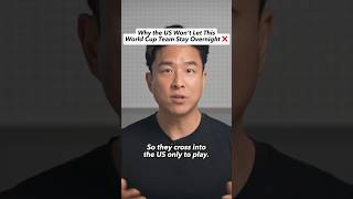 Why the US Won’t Let This World Cup Team Stay Overnight #shorts