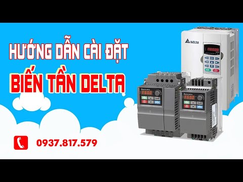 Video Hướng dẫn Reset mặc định và cài đặt Biến tần Delta... - youtube