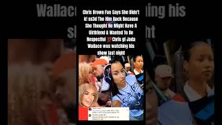 Famous Wanted To Be Respectful 💯Chris gf Jada Wallace was watching his show last night#shorts Profile