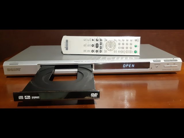 SONY DVD/CD PLAYER MODELO DVP NS53P - TESTE - YouTube