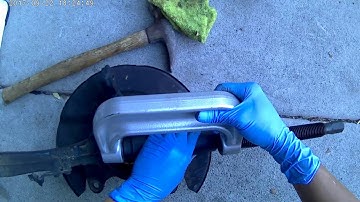 Replace 97-01 Honda CRV Lower Ball Joint Part 2 (Do not use ball joint with zerk fitting)