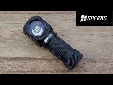 SPERAS SH16 Right Angle Headlamp/Flashlight