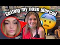 Getting My Nose Pierced Twice At 15!!