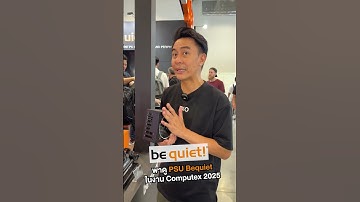 พาดู PSU bequiet ในงาน Computex 2025