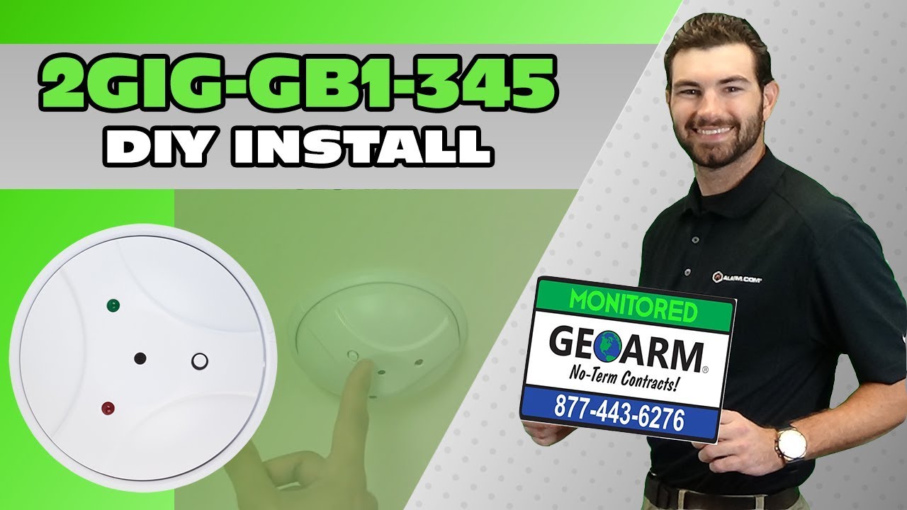 2GIG-GB1-345: Go!Control Installation - YouTube