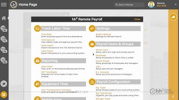 hh2 Remote Payroll  Jobs, Codes, Cert Classes