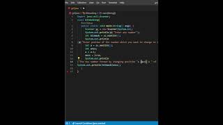 Codes to set a bit in java  #shorts