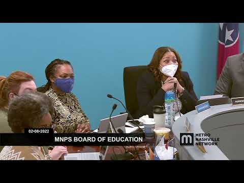 02/08/22 MNPS Board of Education