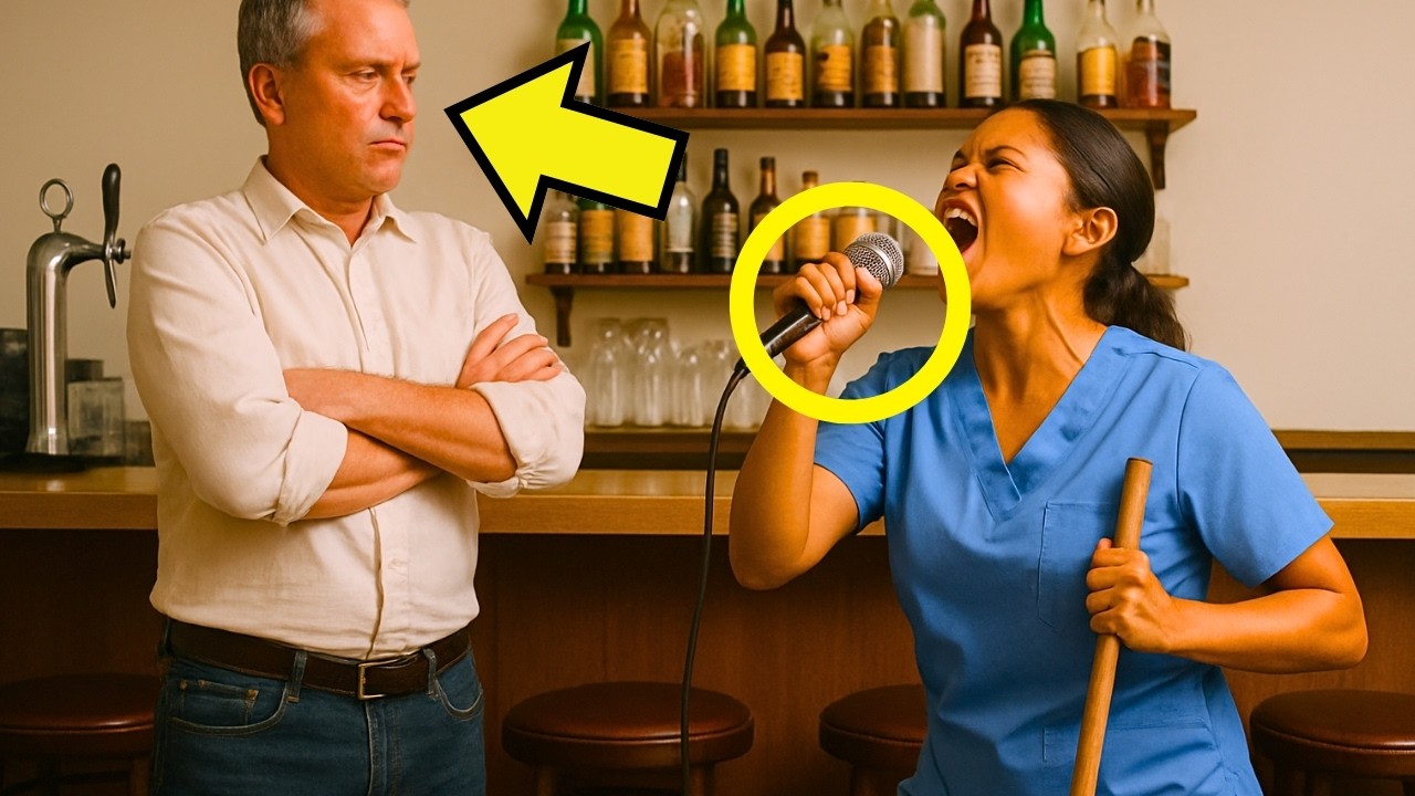 SI ERES TAN BUENA CANTA ESTA, LE DIJO EL DUEÑO DEL BAR A LA LIMPIADORA, PERO CUANDO EMPIEZA…