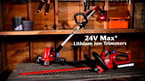 Toro Lithium Ion Trimmers - Superior Performance. Count on it.