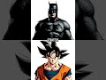 Batman vs Goku - VS Battle! #Shorts