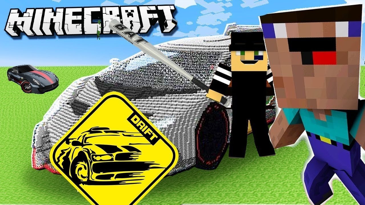 Racing in minecraft. 1 Series. - YouTube
