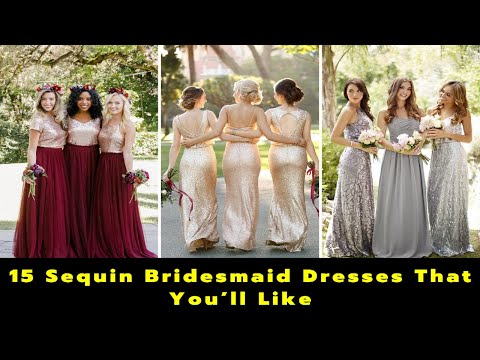 sequin black bridesmaid dresses
