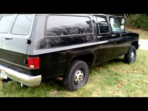 USA КИНО 825. Классика автопрома США. 1986 ChevyВосставший из адаburban Military Specs for sale