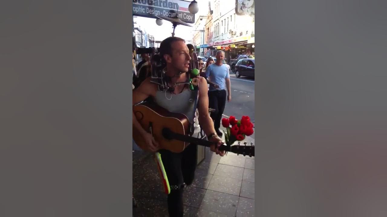 @ColdPlay - A Sky Full Of Stars Music Video Shooting Newtown Sydney