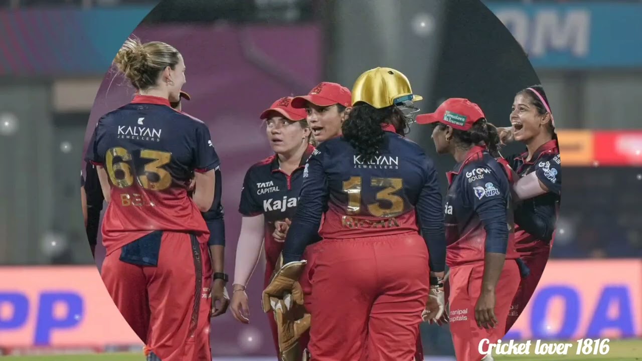 RCB vs GG Highlights:RCB की जीत की हैट्रिक; श्रेयंका पाटिल के 'पंजे' में फंसी GG को मिली करारी हार 