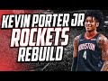 HOUSTON WE HAVE A STAR! KEVIN PORTER JR ROCKETS REBUILD! NBA 2K21