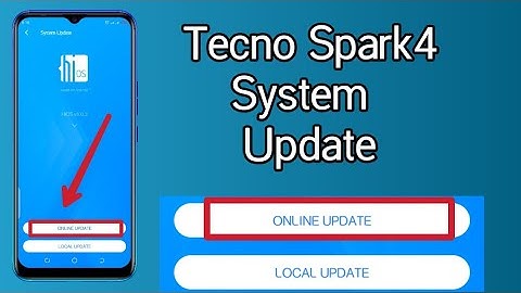 Tecno Spark 4 System update || online System update ||
