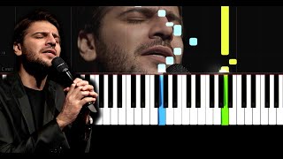 Sami Yusuf - Hasbi Rabbi - Slow Easy Piano Tutorial