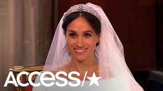 Princess Diana's Wedding Dress Designer Reviews Meghan Markle's Givenchy Gown | Access