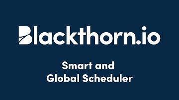 Introducing Smart Scheduler