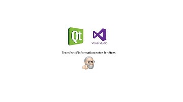Connexion entre les fenêtres avec Qt sous Visual Studio