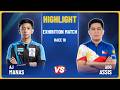 HIGHLIGHT - 𝗔𝗝 𝗠𝗔𝗡𝗔𝗦 vs 𝗔𝗗𝗢 𝗔𝗦𝗦𝗜𝗦 | EXHIBITION MATCH | Pool 10 ball Race 18