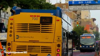 MTA New York City Bus: New Flyer XN40 Xcelsior CNG 700 & Nova Bus