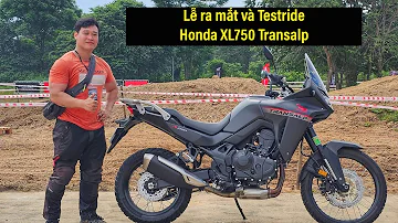 MVlog #165: Lễ ra mắt và Testride Honda XL750 Transalp cảm nhận nhanh | Gặp Idol Trần Đặng Đăng Khoa