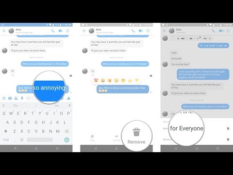 Facebook Messenger App & Desktop ‘Unsend’ Feature Now Available: Here’s ...