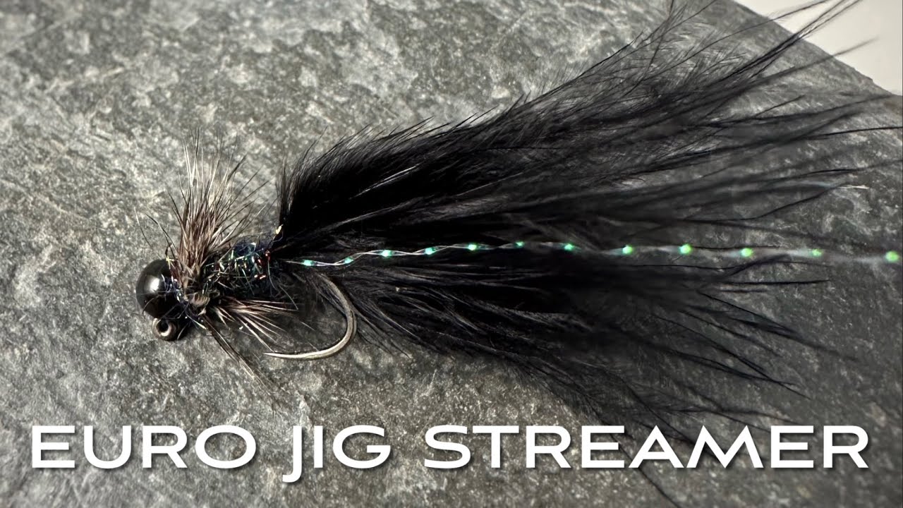 Streamer patterns for river trout.