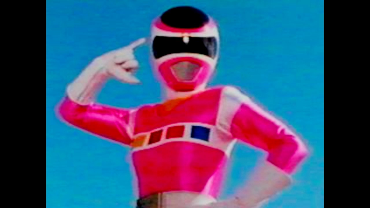 I scream pink power ranger - YouTube