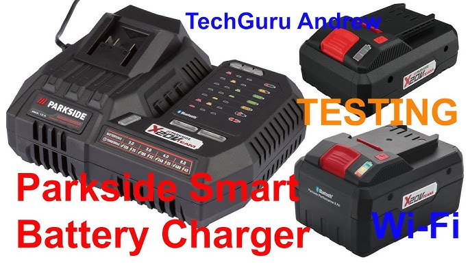 Parkside 20v 2AH / 4AH Li-Ion Battery - Single / Double Fast Charger *X20v  Team*