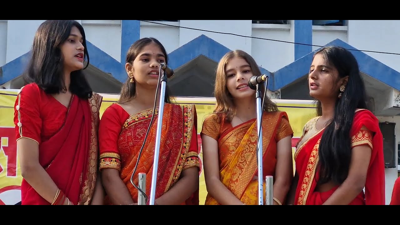 #Chatth #song #by Students of KV No 1 #airforce #station #gorakhour