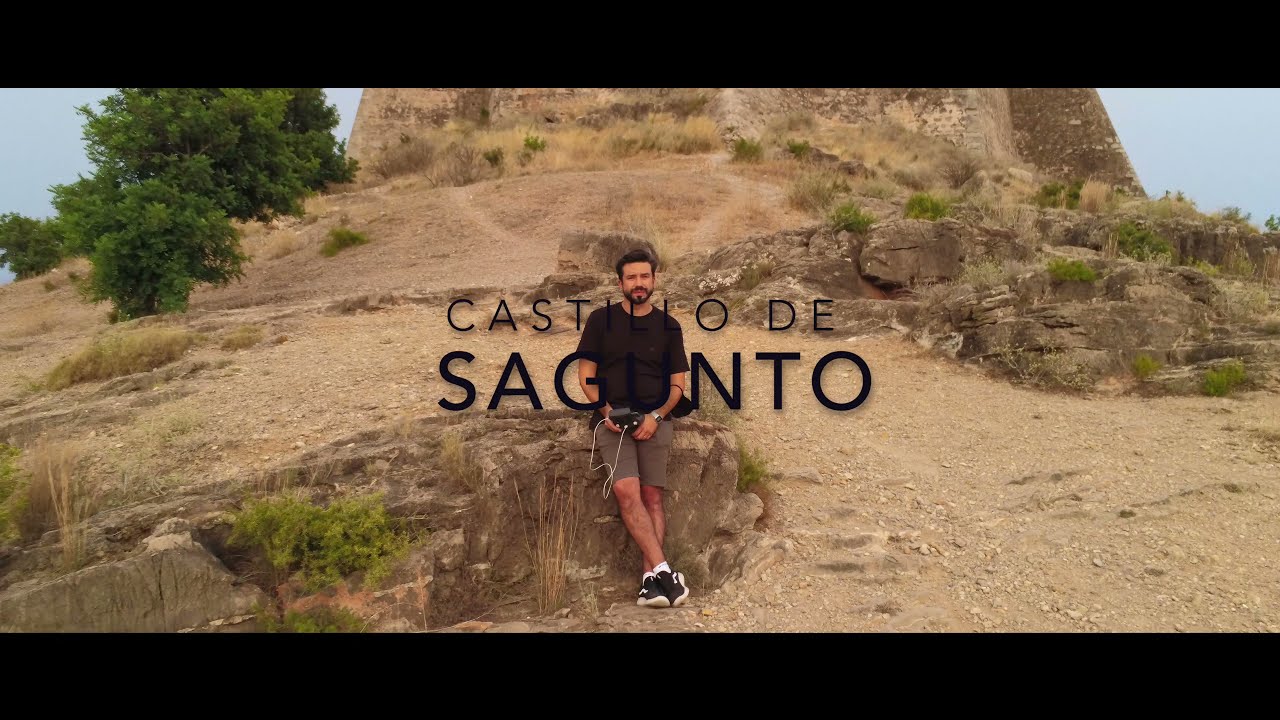 CASTILLO DE SAGUNTO A VISTA DE DRONE