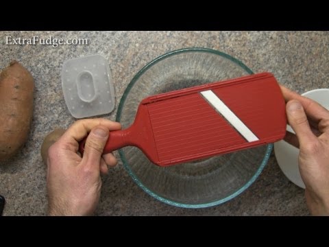 Kyocera Adjustable Ceramic Mandoline Slicer with Handguard