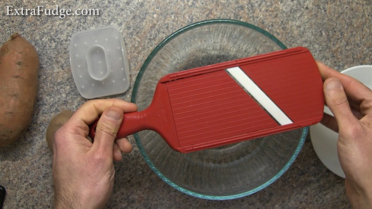 Kyocera Red Adjustable Ceramic Mandoline Slicer - Whisk