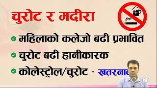 महिलामा मुटुरोग, क्यांसर र प्रजनन स्वास्थ्य समस्यालाई कसरी रोकथाम र नियंत्रण गर्ने !Dr Om Murti Anil