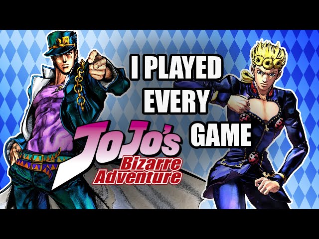 All JoJo's Bizarre Adventure Games