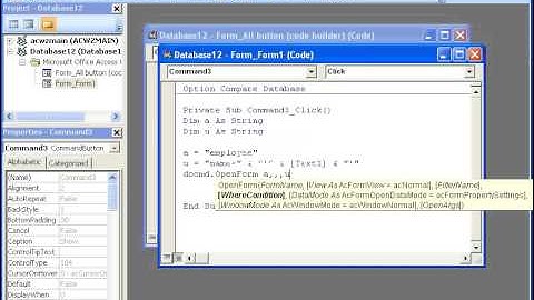 MS Access 2007 Part 13) Form in Dari / Farsi Omar Akbari