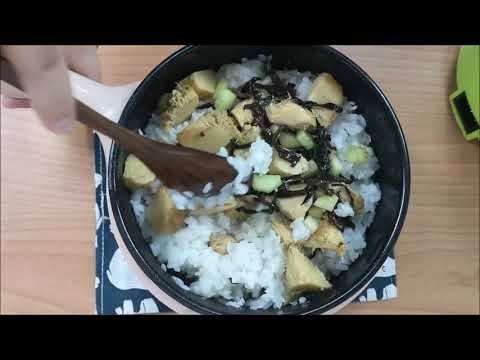 蔴油素鸡饭 / Vegetarian Sesame Oil Mushroom Rice