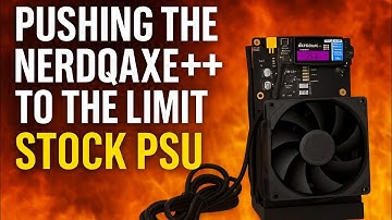 Stock PSU Stress Test: NerdQaxe++ Overclocking