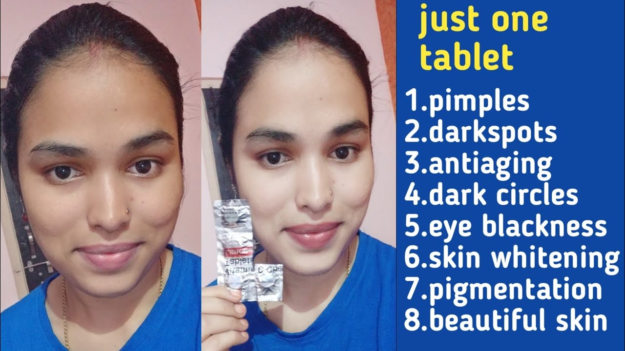 Full Body Permanently Whitening At Home Vitamin C Tablet Face Pack Youtube