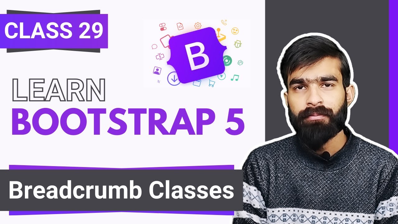 What are Breadcrumb Classes in Bootstrap Tutorial | Class 29 ...
