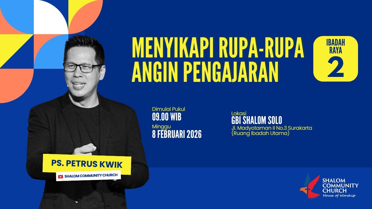 Ibadah Raya 2 SCC - Minggu, 8 Februari 2026 