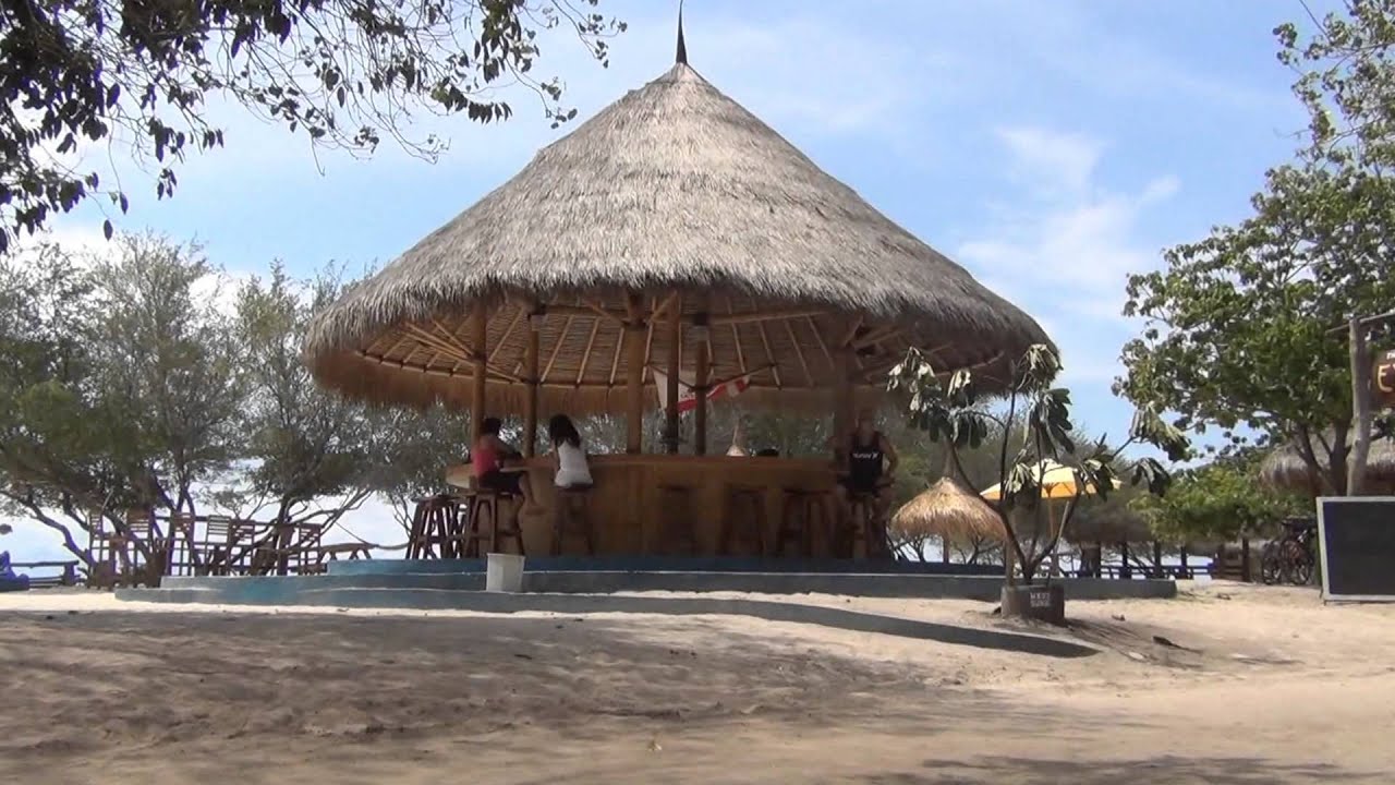 Gili Trawangan Bars & Restaurants - The Exile - YouTube