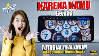 Cara Main Real Drum Lagu Geisha Karena Kamu | Belajar Cepat & Gampang