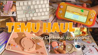 Cute Temu Accessoires Haul | Mostly Electronics Accessories