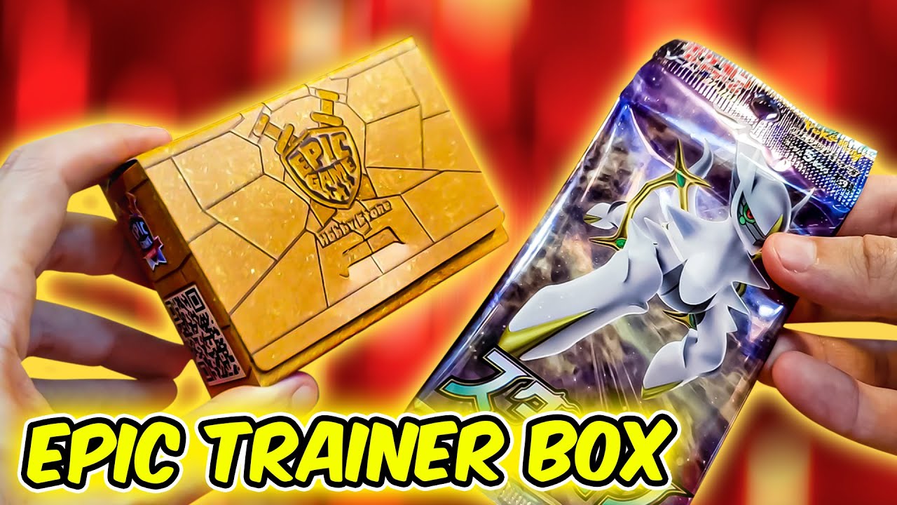 ABRI A EPIC TRAINER BOX e o BOOSTER ÉPICO! CARTAS JAPONESAS | CAPITÃO HUNTER CARTAS POKEMON TCG