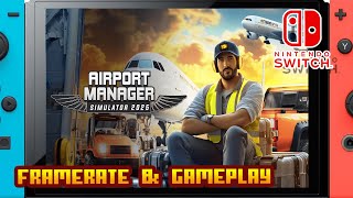 Airport Manager Simulator 2025 - (Nintendo Switch) - Framerate & Gameplay screenshot 4